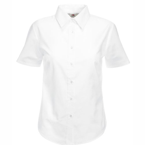 65000-LADY-FIT SHORT SLEEVE OXFORD SHIRT